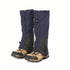 Outdoor Leg Gaiters for Hiking, Snow, and Mud – Waterproof, Breathable 100% Polyester with Adjustable Fit, Ideal for Skiing, Trekking, and Desert Exploration to Keep Debris Out of Boots (Navy)