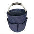 Foldable Carry-All Tote with Handle and Multiple Pockets – Portable Collapsible Laundry Basket for Outdoor Travel, Camping, Picnic, Beach, and Home Organization (Navy)