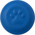 Soft Durable Dog Frisbee for Fetch, Tug, and Water Play – Non-Toxic Rubber Flying Disc with Paw Print Design, Perfect for Outdoor Training, Beach, and Pool Fun with Large, Medium, and Small Breeds (S, Blue)