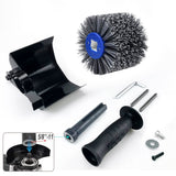Nylon Abrasive Wire Drum Polishing Wheel for Portable Belt Sander and Angle Grinder, Rotary Brush for Wood Sanding, Metal Drawing, Rust Removal, Deburring and Surface Finishing (UNC Thread)