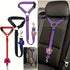 Dog Seat Belt for Car, Pet Car Safety Restraint with Adjustable Straps and Zinc Alloy Hook, Perfect for Securing Your Dog in Vehicle, Ideal Car Safety Strap for Small to Large Dogs, Great Christmas Gift for Pet Lovers (Black)