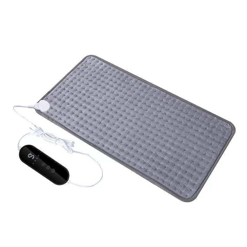 Multifunctional Electric Heating Pad with Adjustable Temperature Control, Soft Flannel Fabric for Shoulder, Neck, Back, and Leg Relief, Ideal for Home and Office Use (L)