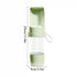 Portable Dog Water Bottle – Leak-Proof Pet Water Dispenser with Food Storage, Ideal for Outdoor Walks, Camping, and Travel (Green)