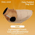 Keep Your Pup Cozy and Visible This Winter – Waterproof, Insulated Dog Coat with Reflective Strips, Front Zipper, D-Ring Leash Attachment, and Adjustable Fit for Daily Walks and Outdoor Adventures (L, Khaki)
