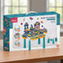 Multifunctional Kids Building Block Table Set with Storage, Compatible with 3-6 Year Olds, Includes Chair and 88-380PCS Colorful Bricks, Ideal for Learning, Drawing, Sand & Water Play (88PCS)