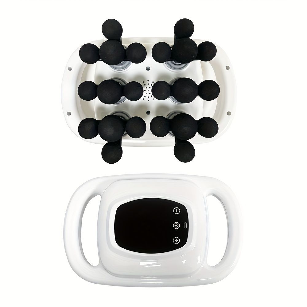 Fascia Gun 22-Head Massage Gun Muscle Recovery Device Deep Tissue Massage - White - Size 30-12