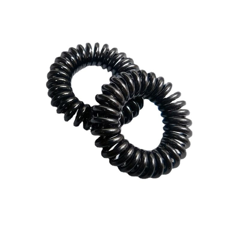 8 PCS Spiral Hair Ties for Women - No Crease Waterproof Ponytail Holders for Teens, Stylish Phone Cord Hair Ties & Hair(set of 8)