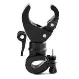 2 Pcs Bike Flashlight Mount Holder Universal Bicycle Flashlight HolderRotation Bike Flashlight Clip Adjustable Clamp Headlight