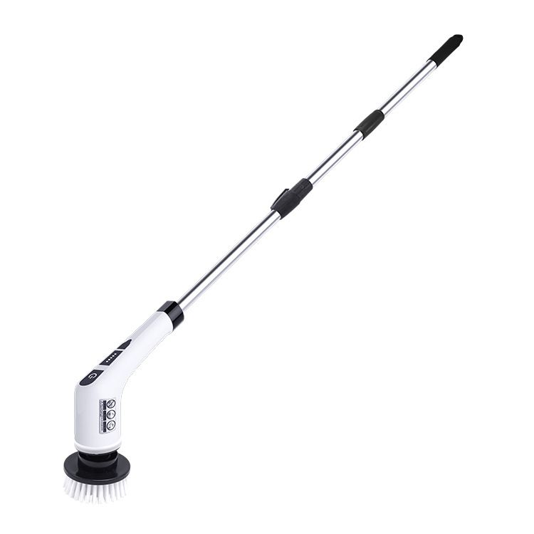 Electric Spin Scrubber, Scrubber Electric Spin Brush Adjustable Extension Handle for Bathroom, Tub, Tile, Floor