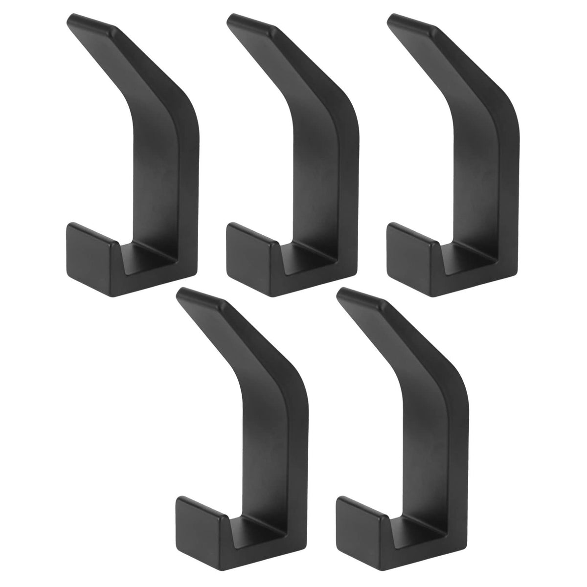 5 PCS wall coat hook wall mounted minimalist hooks hat hangers wall home hooks coat rack aluminum hangers towel robe Wall-mounted
