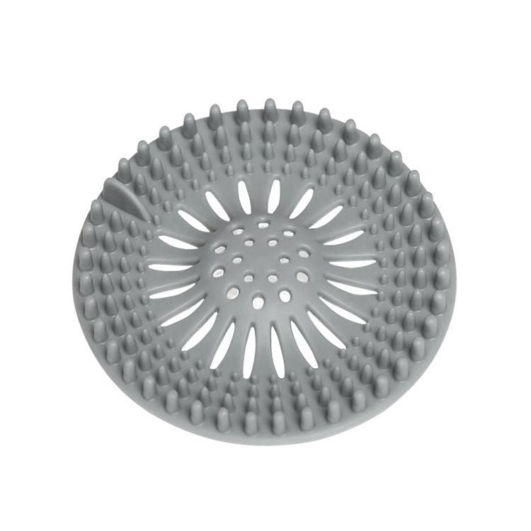 2 Pack Pet Dog Hair Catcher Shower Drain Cover,Hair Stopper Drain Protector Universal Rubber Sink Strainer for Bathtub Kitchen