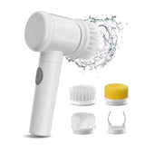 Rechargeable Kitchen Brush Sink Cleaner Bathroom Bathtub Clean Brush Spin Scrubber Electric Cleaning Brush