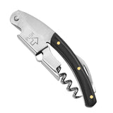 Manual Wine Corkscrew Pine Wood Handle Corkscrew and Foil Knife, Multifunctional One-piece Waiter Corkscrew, Mostly Used