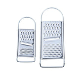 Food Grater Metal Cheese Garlic  - Ergonomic Flat Vegetable Lemon Ginger Citrus Grater Handheld (2pcs)