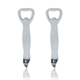 2 Pcs Bottle Opener Stainless Steel Can Punch Opener Church Key Can Opener Beer Openers for Bar Kitchen Party