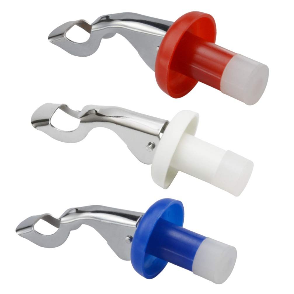 3pcs Wine Bottle Plugs Vaccum Sealer Wine Bottle Stopper Vacuum Sealer Reusable Wine Bottle Corks Vacuum Seal Machine Beverage