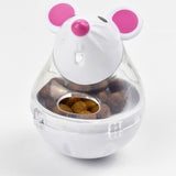 Cat Slow Feeder Cat Food Ball Mice Tumbler Shaped Pet Treat Ball Cat Food Toy Ball Pet Food Ball (2pcs)