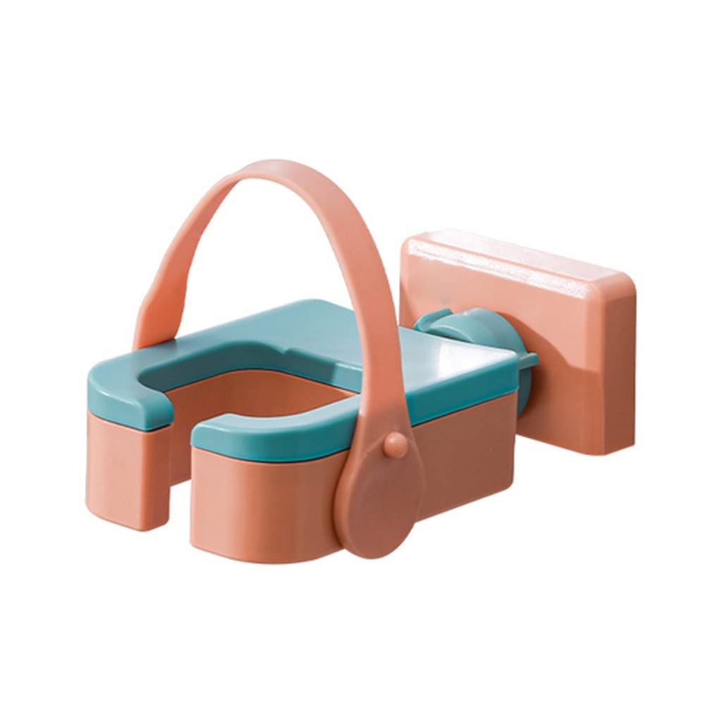 Rotary Rotatable Hair Dryer Bracket Holder Wall-Mounted Hair Dryer Holder Bathroom Hairdryer Hook (2pcs)