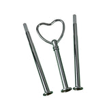 1 Set Cake Tray Stand Handle Cupcake Dessert Plate Hardware Fitting Holder Rod Stand Handle for Cake Stand Wedding Party