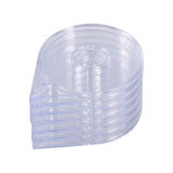 6Pcs Empty Nail Art Striping Tape Line Case Tools Sticker Box Holder Nail Art Tape Roller Dispenser for Easy Use DIY Sticker Nail