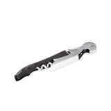 Double Hinged Professional Waiter's Corkscrew - Wine Key and Wine Opener for Wine Bottles, Black （2pcs）