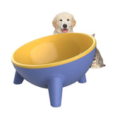 Tilted Cat Bowl Slanted Dog Bowl Non-Slip Raised Pet Food Bowl with Triangular Stand for Small Pets Non-Spill Cat Supplier Feeder