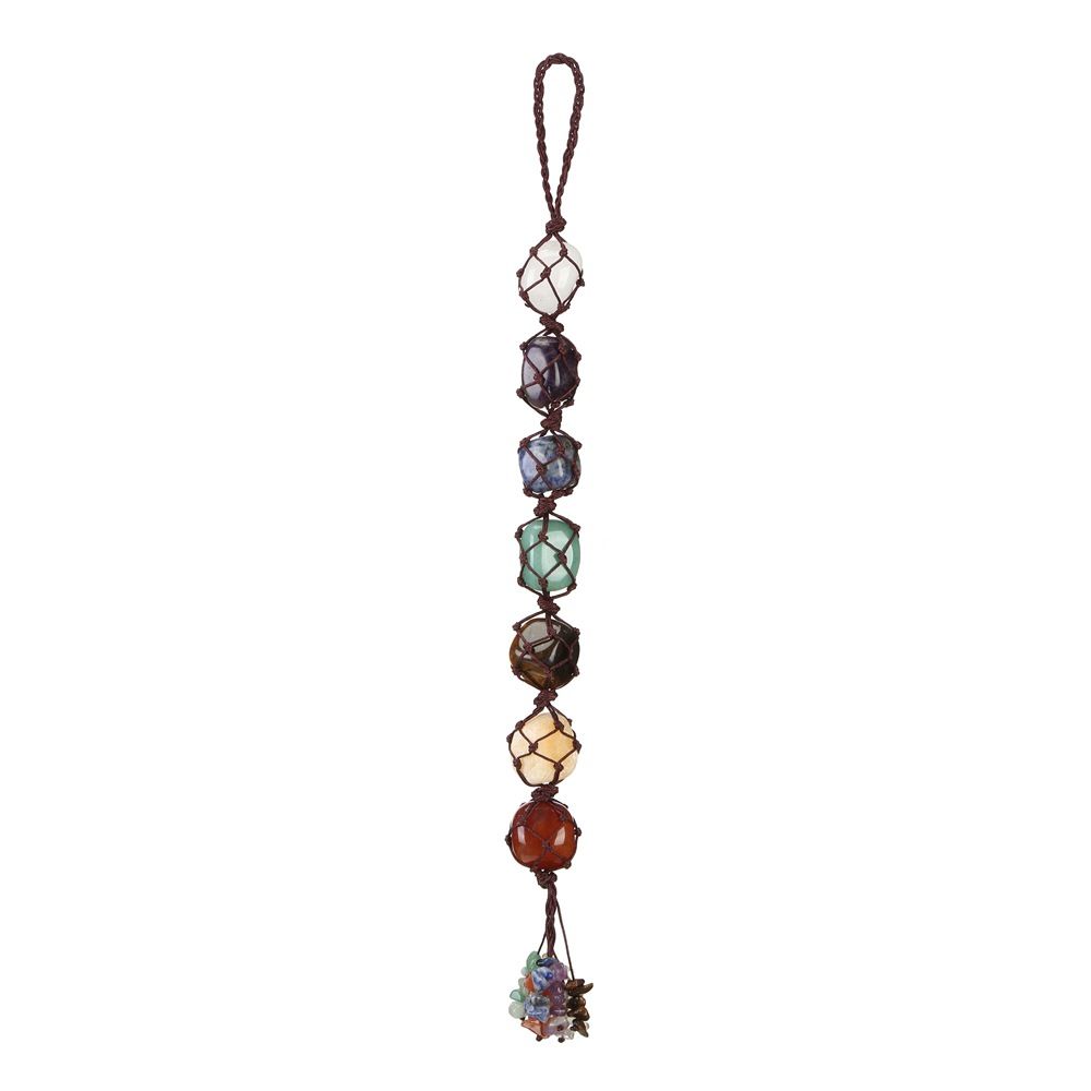 Handmade Crystal Window Car Hanging Ornaments Decoration Feng Shui Ornament Yoga Meditation Car Decoration Tumbled Palm （2pcs）