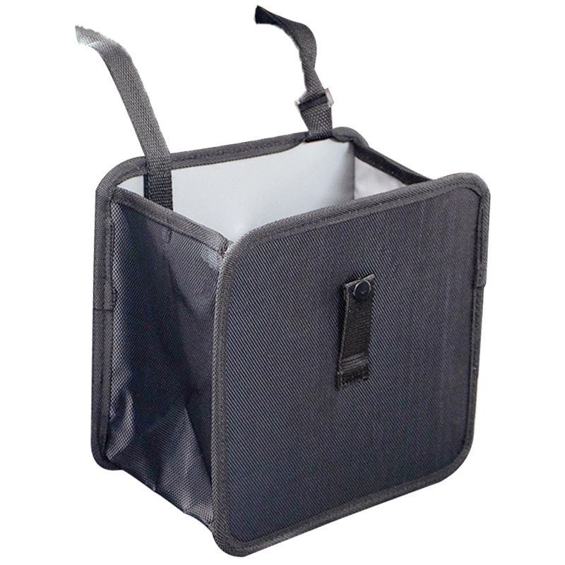 Hanging Car Trash Bag, Leakproof Car Trash Bin Hanging Collapsible Portable Garbage Bag Organizer, Large Capacity Storage Bag