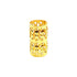 100pcs  Braiding , Silver Gold Hair Coil Meal Cuffs Tubes DIY Braid Rings for Girl Women Hair Braiding