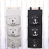 Large Wall Hanging Organizer with 3 Storage Pockets-Space saver for Playroom, Bedroom, Baby Nursery, Bedside, Closet. （2pcs）