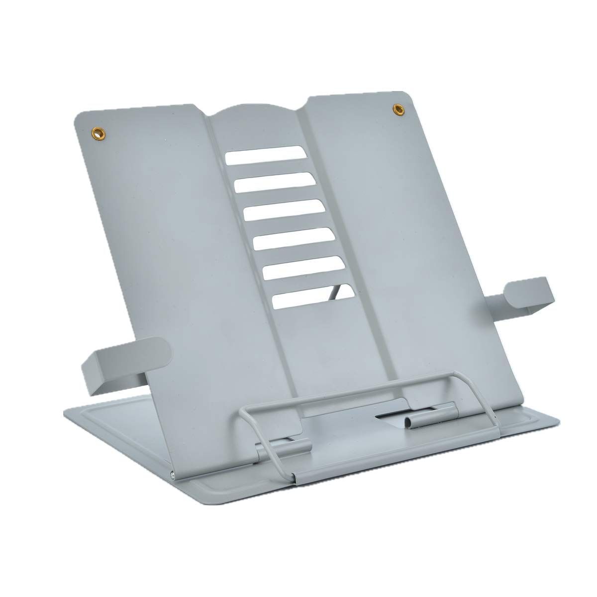 Desk Book Stand Document Holder Heavy Duty Metal Reading Stand for Book Magazine Menu Music Score Speech Draft