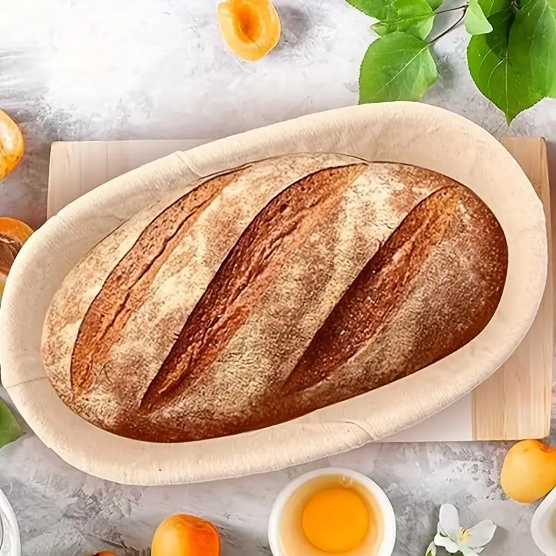 Bread Proofing Basket Cloth Liner, Proofing Basket Cover, Natural Rattan  Proofing Cloth,  25cm (Basket not Included)