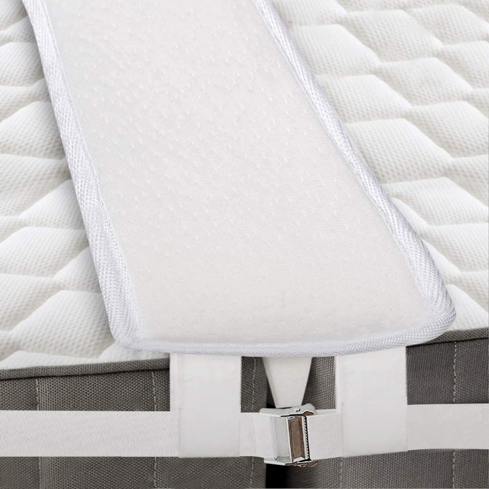 Thicken Memory Bed Gap Filler Adjustable Bed Bridge Mattress Connector with Strap for Bed,Storage Bag Included,for Guests Stayover