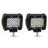 LED Pod Lights 4x4, Off Road Driving Lights for Truck SUV Boat with Waterproof Housing With Mounting Brackets (Set of 2)