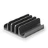 Multiple Laptop Holder Vertical – Adjustable Laptop Vertical Stand Holds 5 Devices, Fits All Laptops Tablets and Mobiles.