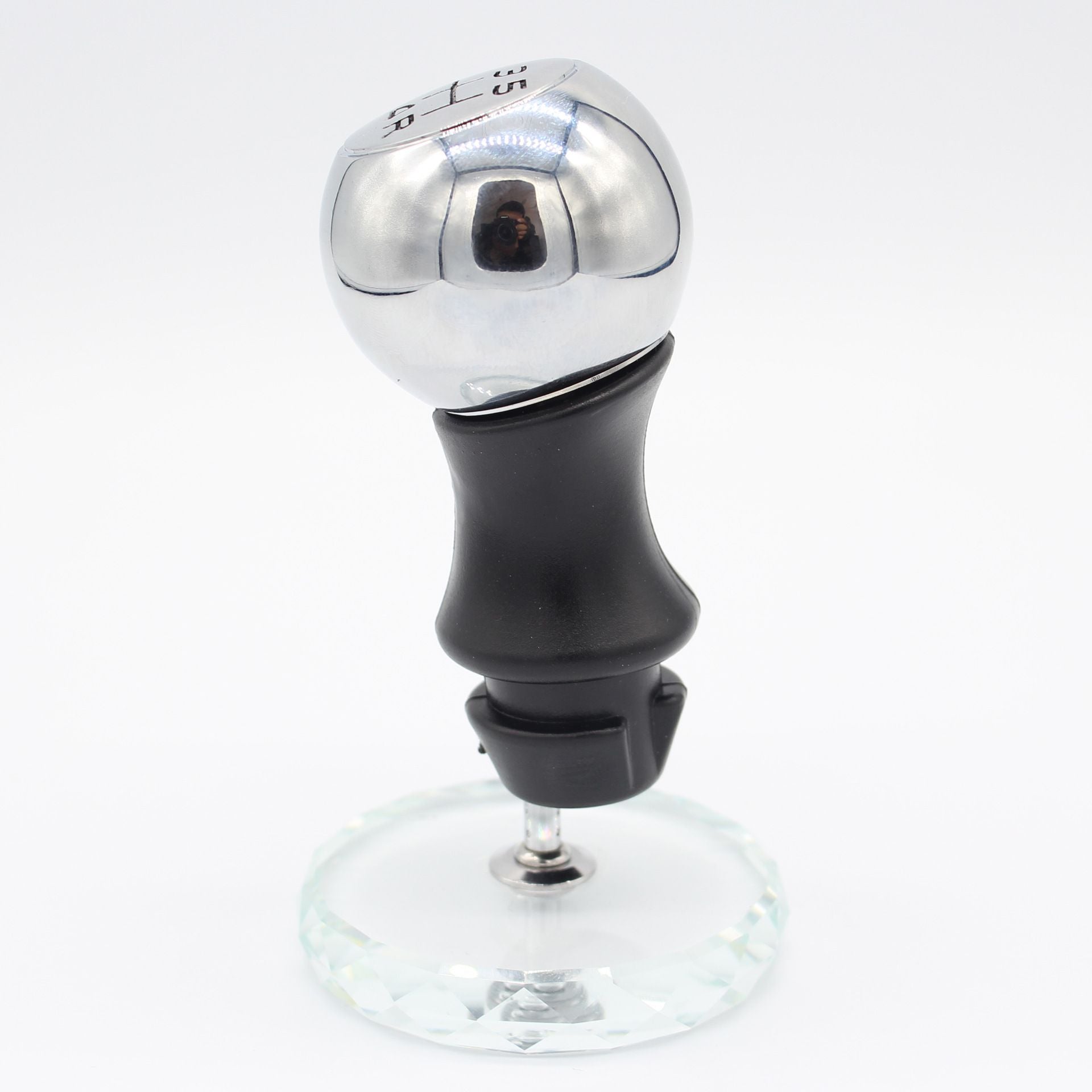 New 5 Speed MT Gear Stick Knob Aluminum Alloy Sports Lever Handball for  106 206 207 307 308 406 408 Shift Knob