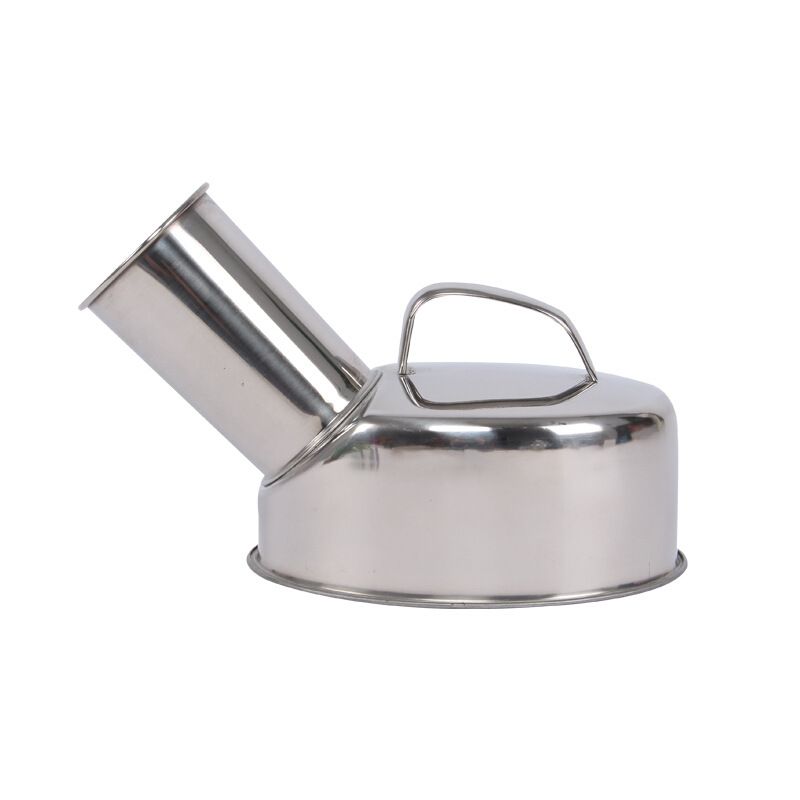 Stainless Steel Urinals for Men, Portable Handheld Urinal, Long-Lasting and Rustproof Large Capacity Urinal Pots for The Elderly