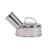 Stainless Steel Urinals for Men, Portable Handheld Urinal, Long-Lasting and Rustproof Large Capacity Urinal Pots for The Elderly