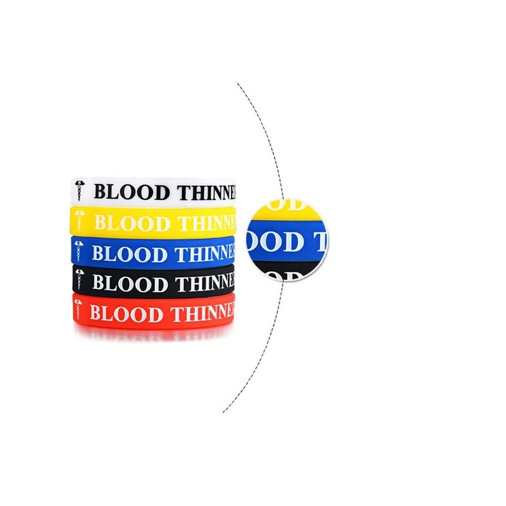 10 Pack Rubber Silicone Sport Medical Emergency Alert ID Bracelets Wristband for Men Women Kids （10pcs）