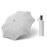 Round-Corner Anti-Poking Sunny and Rainy Umbrella with Reflective Strip Lightweight Anti-Ultraviolet Full Glass Fiber Skeleton