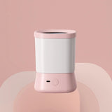 Pet Automatic Paw Cleaner with 360° Rotating Silicone Bristles, 2-Speed Settings, Type-C Rechargeable — A Must-Have for Small/Medium Cats & Dogs.(pink)