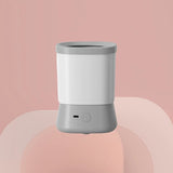 Pet Automatic Paw Cleaner with 360° Rotating Silicone Bristles, 2-Speed Settings, Type-C Rechargeable — A Must-Have for Small/Medium Cats & Dogs.(grey)