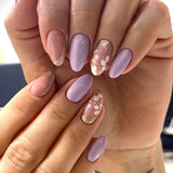 Gorgeous Press-On Nails For Everyday Wear, Parties, Special Occasions & Quick Nail Fixes (Lavender)