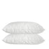 Royal Comfort Luxury Bamboo Blend Quilted Pillow Twin Pack Extra Fill Support