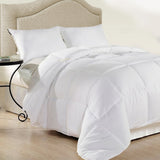 Royal Comfort 500GSM Plush Duck Feather Down Quilt Ultra Warm Soft - All Seasons - King Single - White