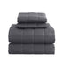 Royal Comfort Coverlet Set Bedspread Soft Touch Easy Care Breathable 3 Piece Set - Queen - Charcoal
