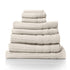 Royal Comfort Eden Egyptian Cotton 600GSM 8 Piece Luxury Bath Towels Set - Beige