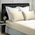 Park Avenue 500TC Soft Natural Bamboo Cotton Sheet Set Breathable Bedding - Single - Vanilla