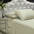Royal Comfort 1200TC Sheet Set Damask Cotton Blend Ultra Soft Sateen Bedding - King - Pebble