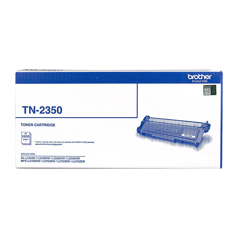 Brother TN-2350 Mono Laser Toner - High Yield Cartridge, HL-L2300D/L2305W/L2340DW/L2365DW/2380DW/MFC-L2700DW/2703DW/2720